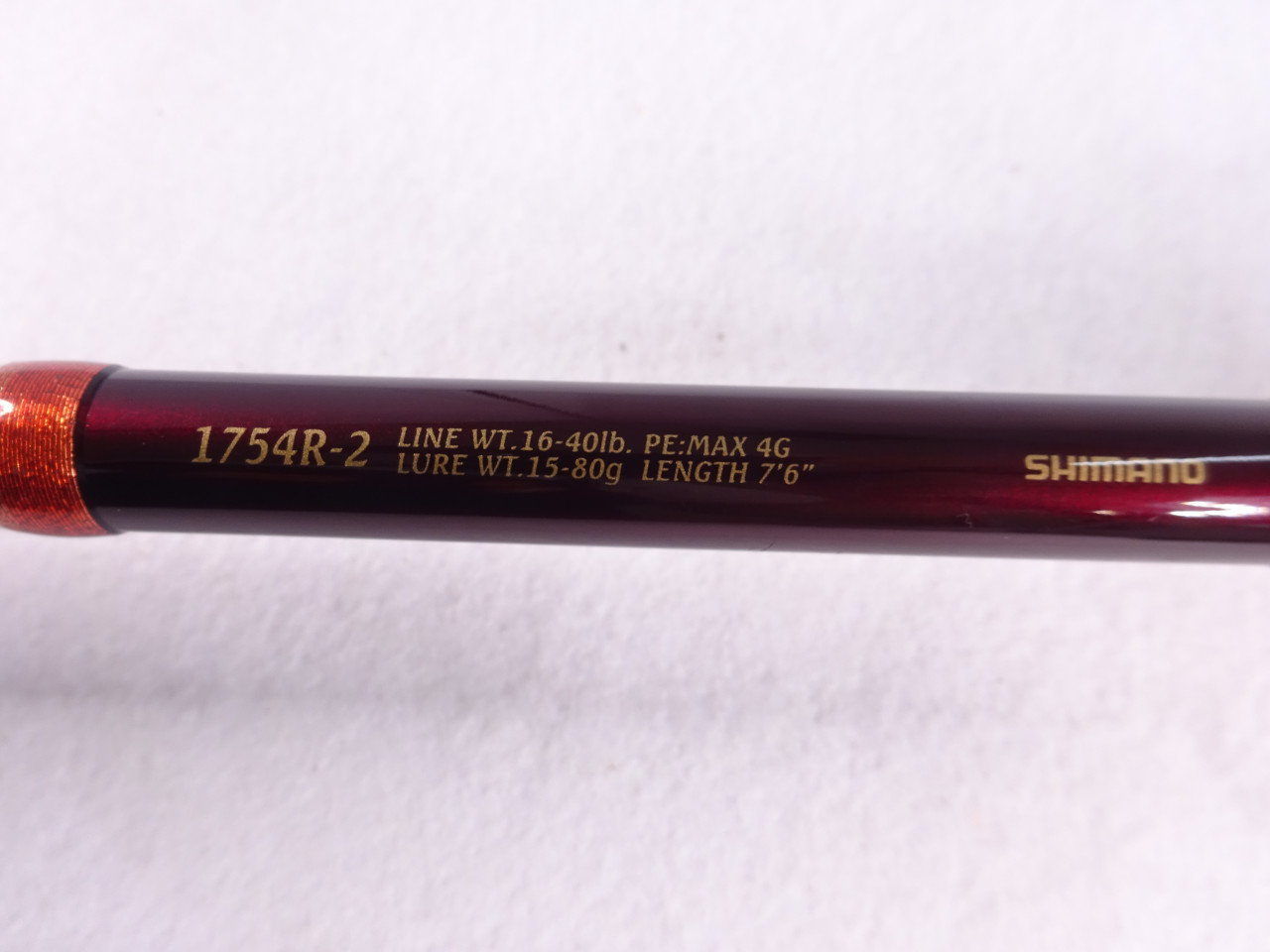 Shimano 13 World Shawra 1653R-2 Bass bait casting rod from stylish anglers  