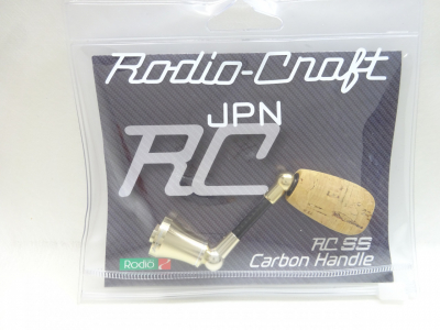 RCシングルスピニングカーボンハンドル40mm,26. その他・雑品,ロデオ